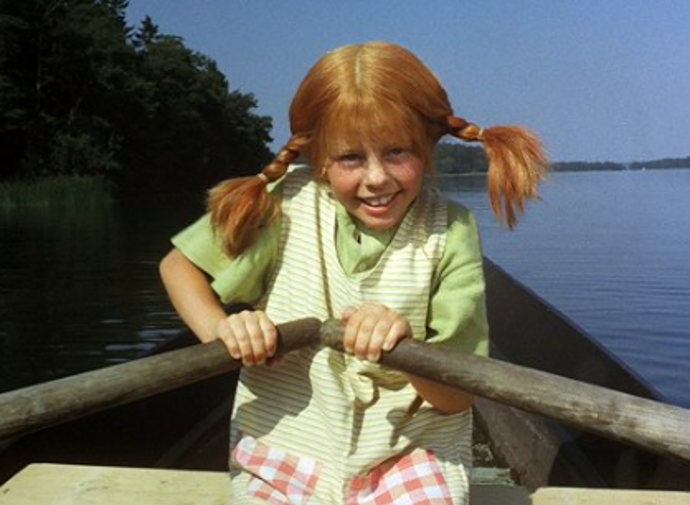 Inger Nilsson v seriálu Pipi Dlouhá punčocha
