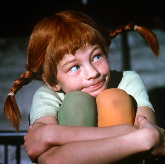 Inger Nilsson v seriálu Pipi Dlouhá punčocha
