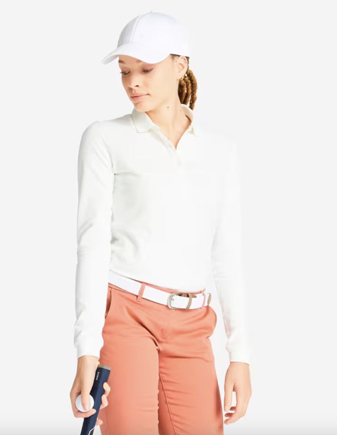 Dámské golfové polo s dlouhým rukávem, různé barvy, Decathlon, 429 Kč
