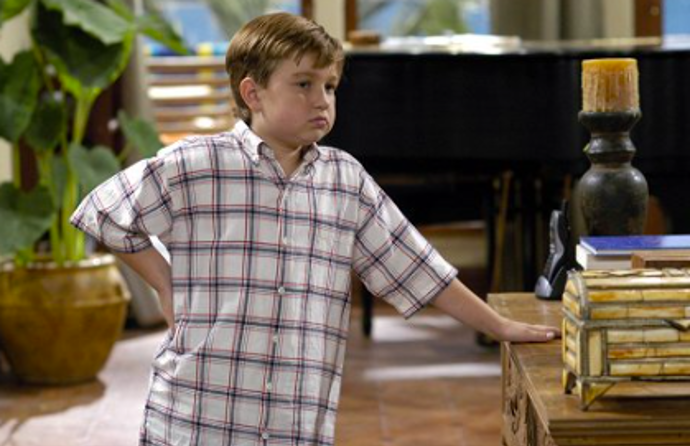 Angus T. Jones v sitcomu Dva a půl chlapa
