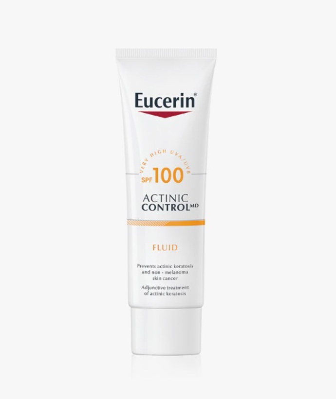 Ochranný fluid s UVA a UVB filtry, Eucerin, 692 Kč
