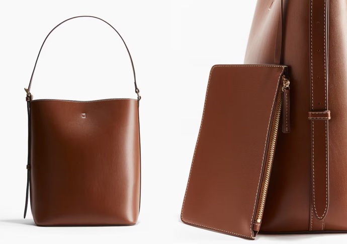 Taška shopper s taštičkou, H&M, 839 Kč
