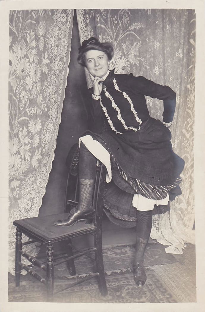 Vintage stříbrný tisk Williama I. Goldmana, pořízený v nevěstinci Sallie Shearerové, Reading, PA
 
