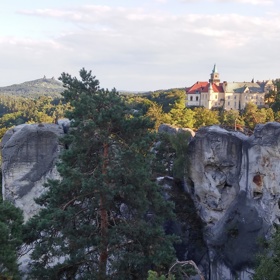 Trosky za Hrubou Skálou
