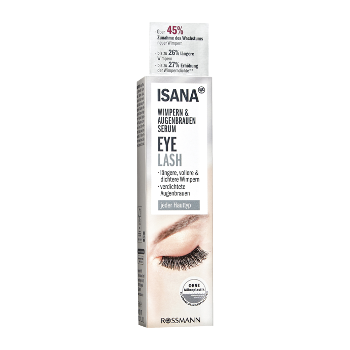 Sérum na řasy ISANA, 129 Kč (6 ml), prodává Rossmann
