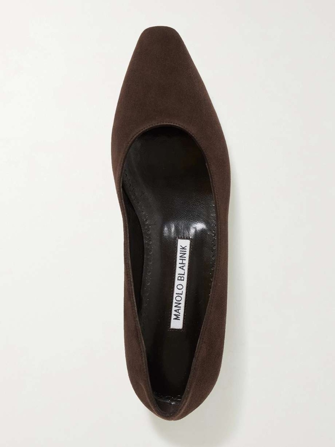 Balerínky Gelista suede ballet flats, Manolo Blahnik, 675 eur
Balerínky Gelista suede ballet flats, Manolo Blahnik, 675 eur
