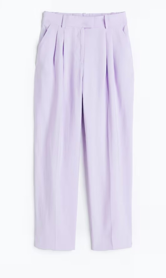 Rovné kalhoty jogger, H&M, 279 Kč
