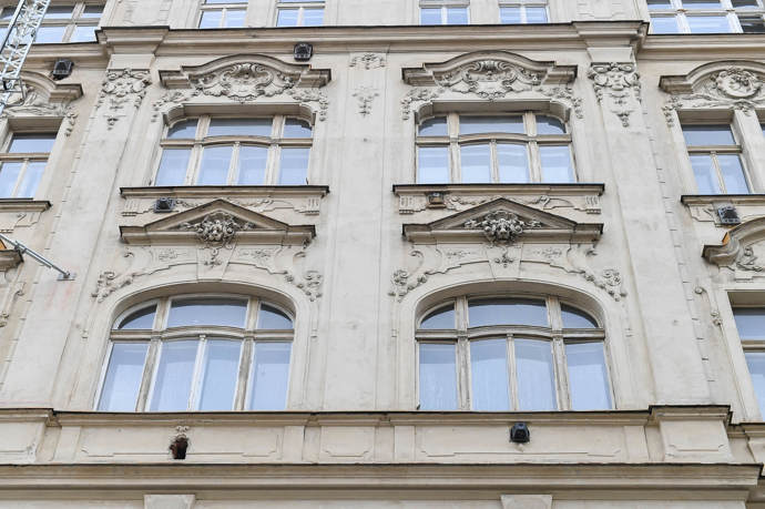 Secesní dům v pražských Vinohradech
Secesní dům v pražských Vinohradech
