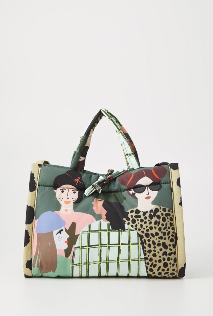 Designová textilní shopper taška, PARFOIS, 900 Kč
