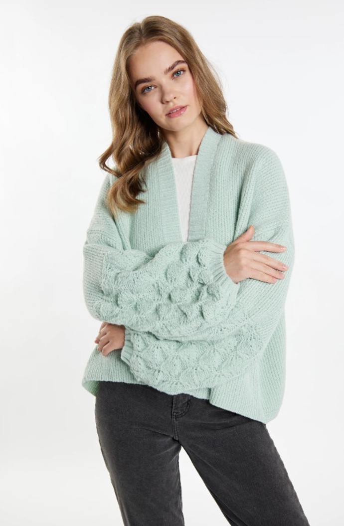 Svetr v mentolově zelené, IZIA, 1 757 Kč
