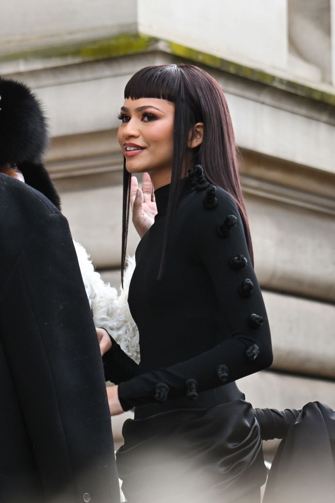 Baby bangs
