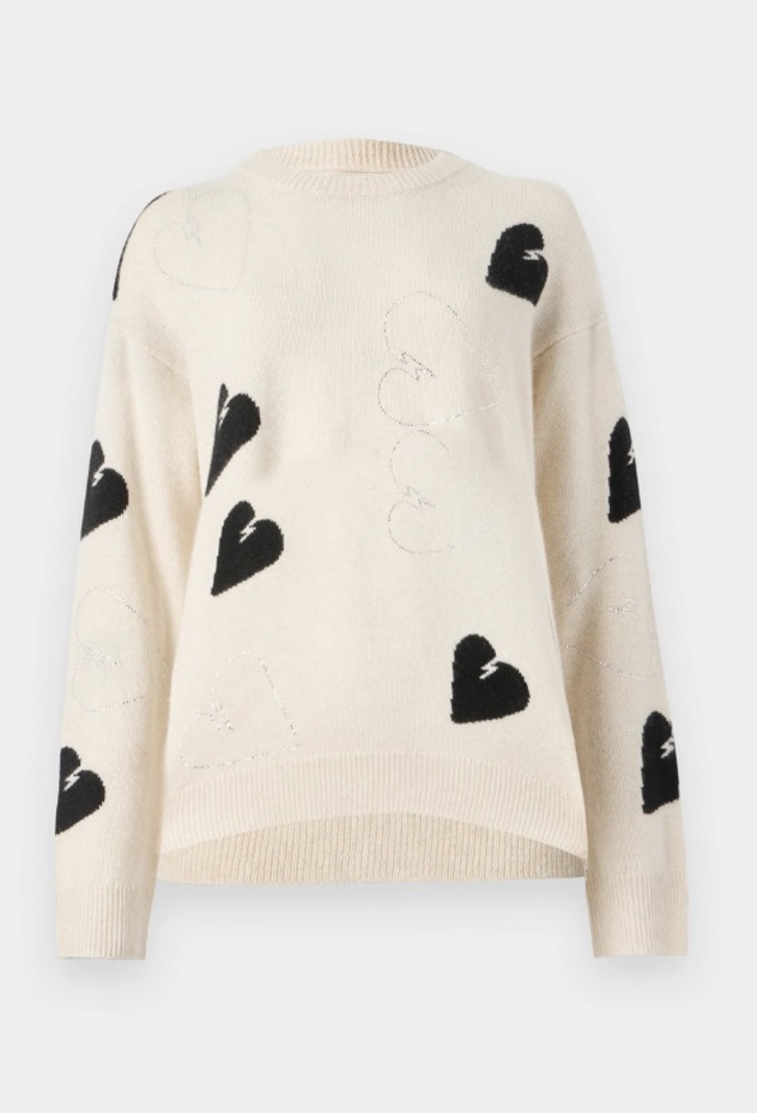 Svetr ze 100 % kašmíru, Zadig & Voltaire, 14 400 Kč
