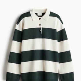 Svetr z jemného úpletu s límečkem, H&M, 839 Kč
