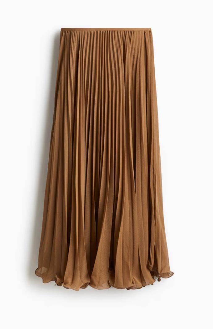 Tenká plisovaná sukně, H&M, 1 199 Kč
