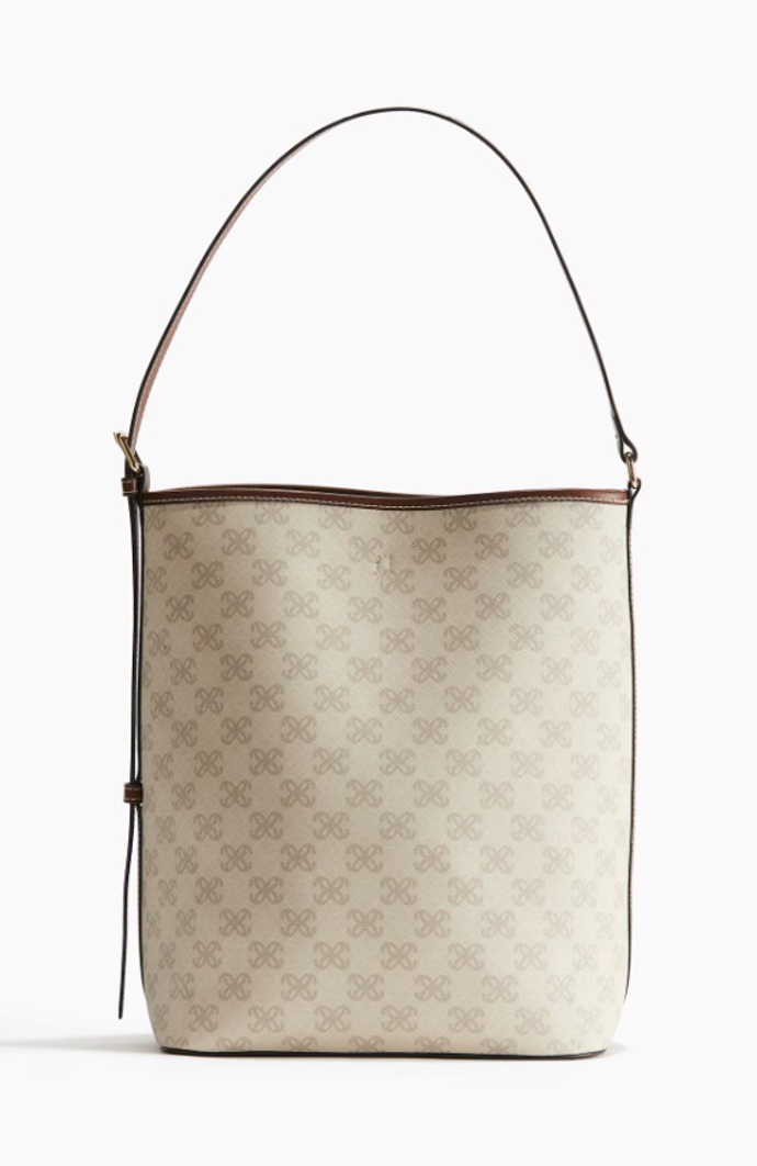 Taška shopper s taštičkou, H&M, 839 Kč
