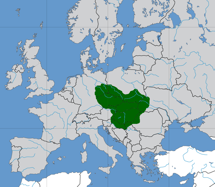 Velkomoravská říše za vlády Svatopluka I.
