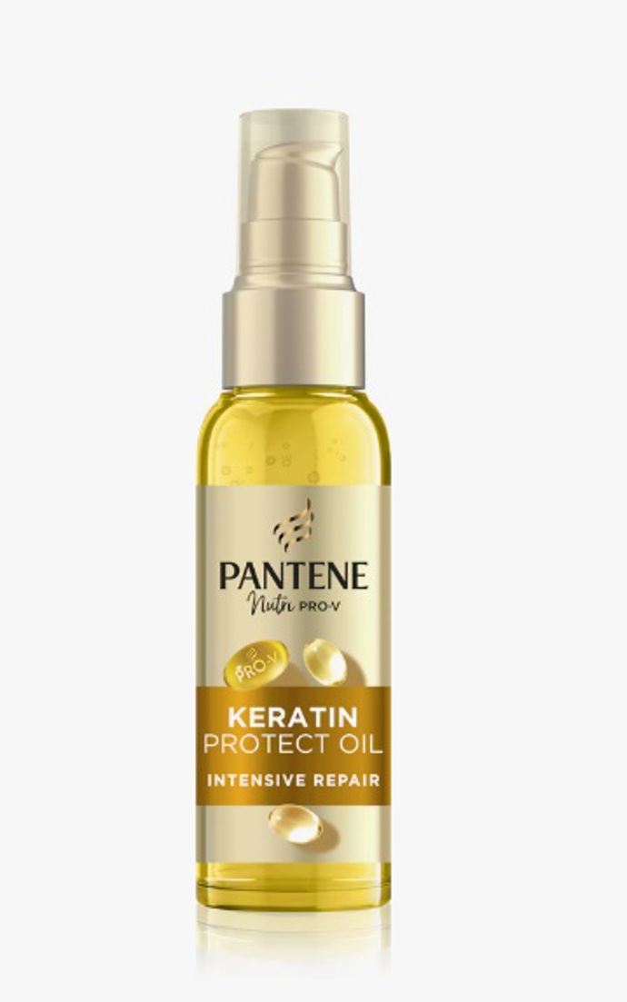 Keratinový olej na vlasy, Pantene, 164 Kč
