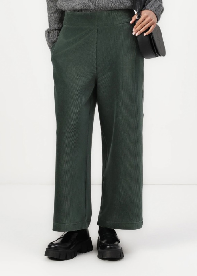 Velurové kalhoty s volnými nohavicemi, Marc O'Polo DENIM, 2 072 Kč
