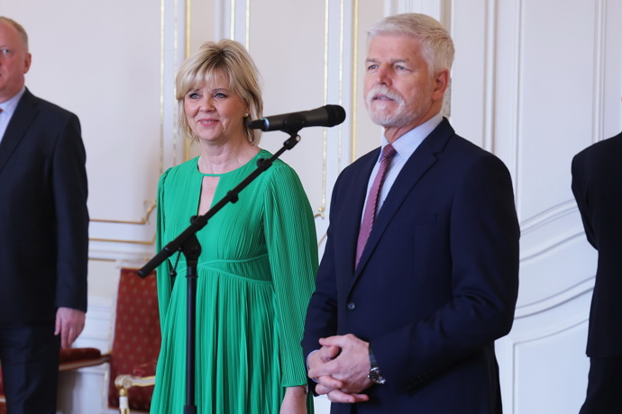 První dáma je ozdobou našeho prezidenta
