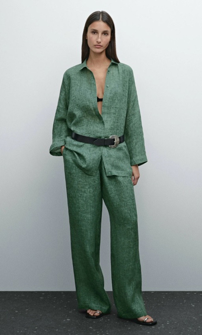 Lněná košile, Massimo Dutti, 2 699 Kč
