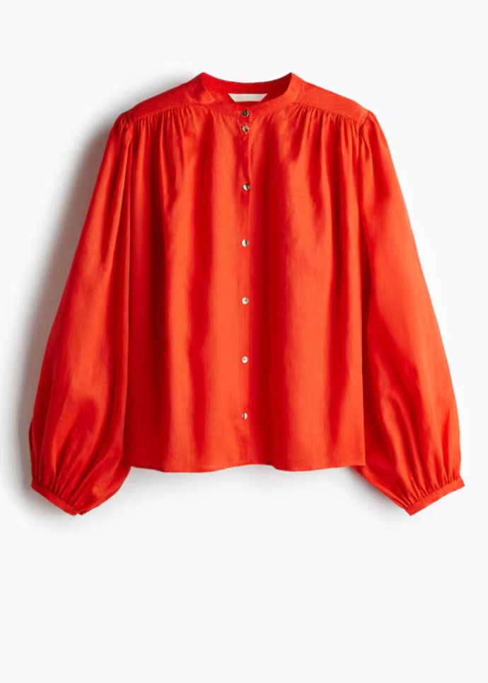 Oranžová blůza, H&M, 959 Kč
