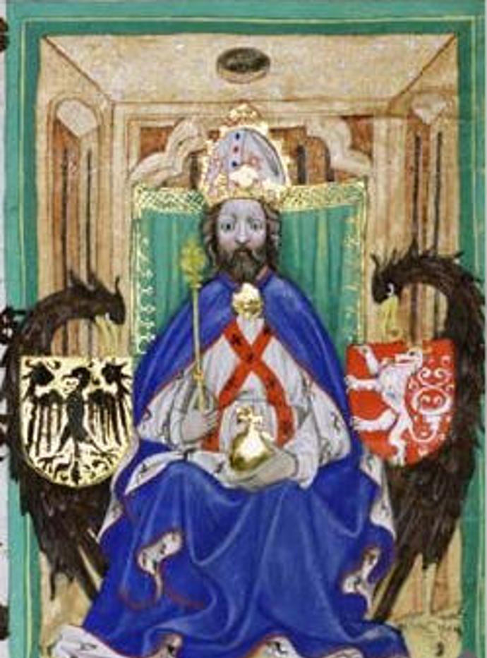 Císař a král Karel IV.
