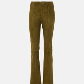 Kalhoty Kam 24 suede flared pants, Stouls, 1008 eur

