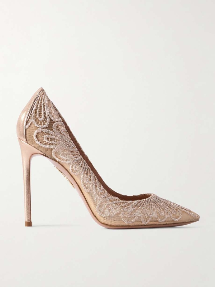 Metalické lodičky, Aquazzura, 965 usd
Metalické lodičky, Aquazzura, 965 usd