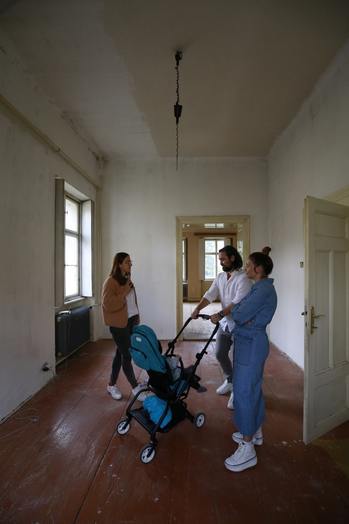 Vila Veronika před rekonstrukcí.
Vila Veronika před rekonstrukcí.