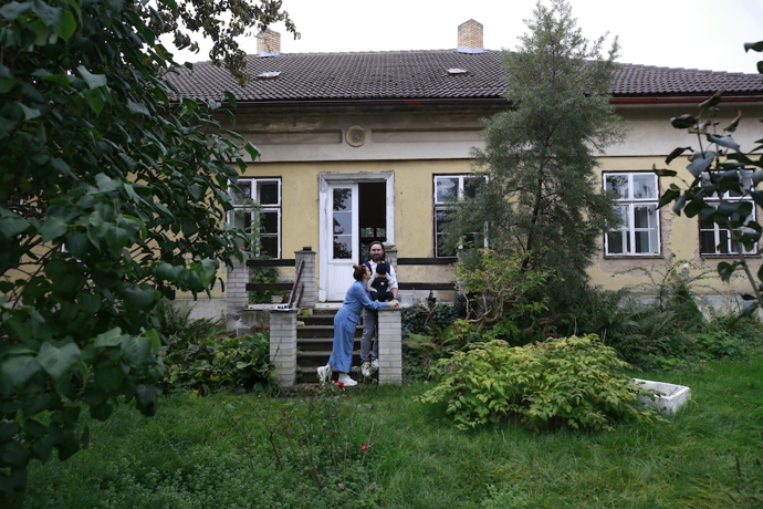 Vila Veronika před rekonstrukcí.
Vila Veronika před rekonstrukcí.