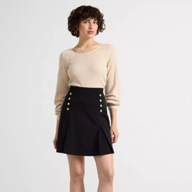 Mini sukně s knoflíky, Lindex, 899 Kč 
