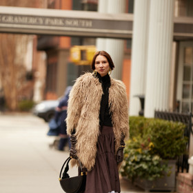 Street style v New Yorku
