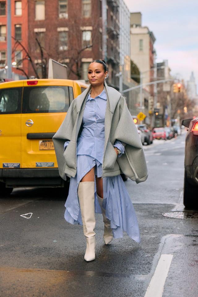 Street style v New Yorku
