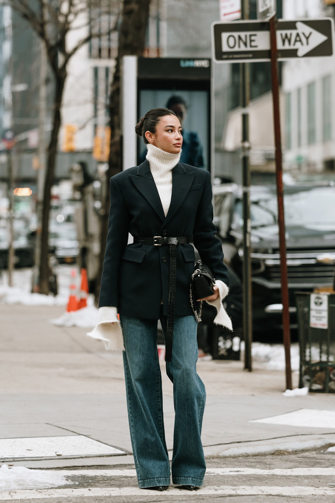 Street style v New Yorku

