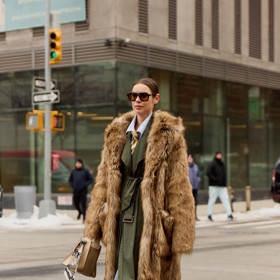 Street style v New Yorku
