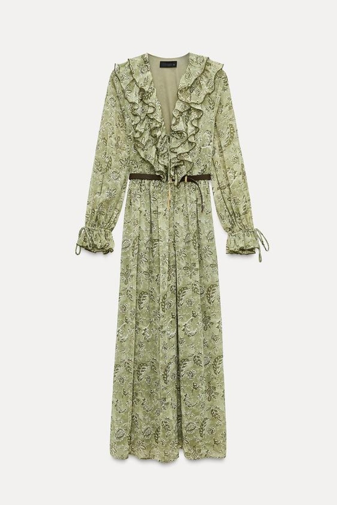 Šaty s volány, Zara, 1299 Kč
Šaty s volány, Zara, 1299 Kč
