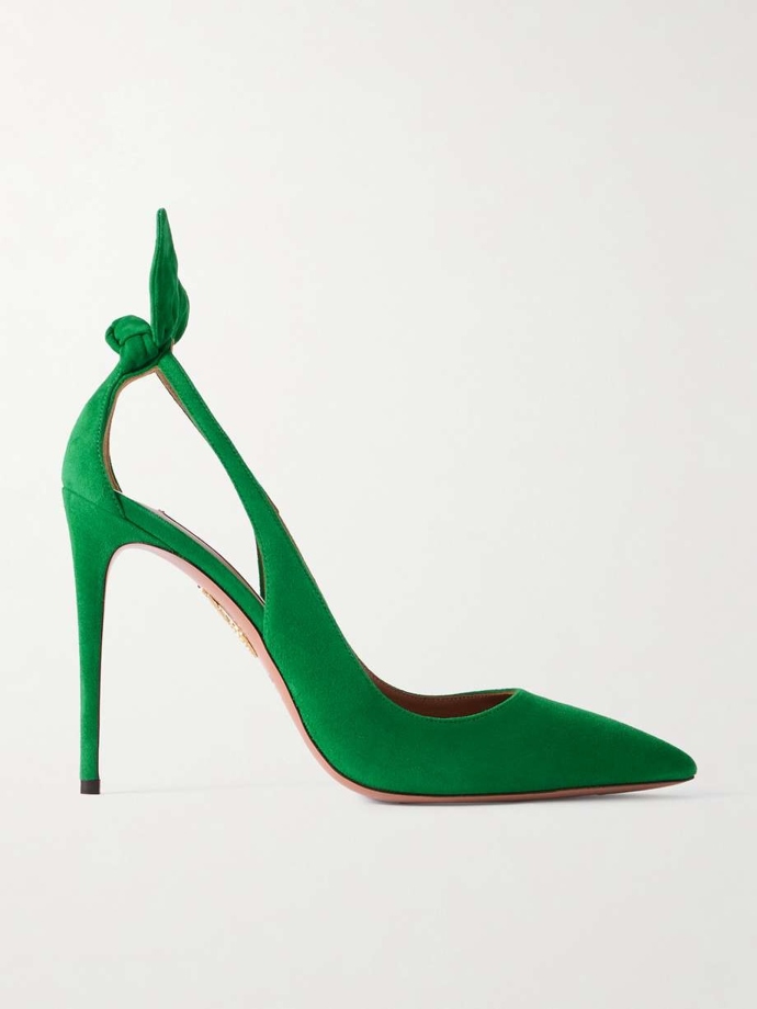 Semišové boty Bow Tie 105, Aquazzura, 850 usd
Semišové boty Bow Tie 105, Aquazzura, 850 usd