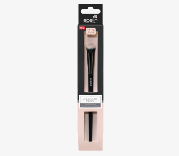 ebelin Professional štětec na korektor se zkoseným tvarem a jemnými syntetickými štětinami umožňuje přesné a rovnoměrné nanesení a zapracování korektoru pro přirozený vzhled. 89,90 Kč
