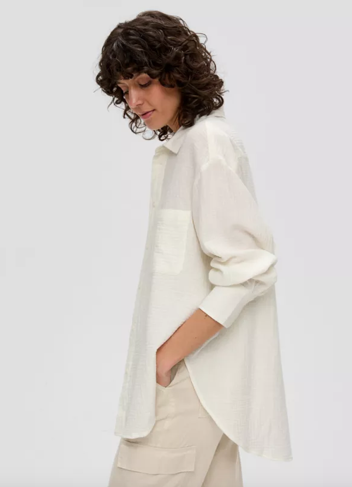 Mušelínová halenka s oversize střihem, 919 Kč
Mušelínová halenka s oversize střihem, 919 Kč
