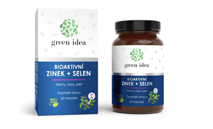 Zinek a selen jsou klíčové prvky pro zdraví vlasů, nehtů a pleti. Jsou ve své funkci nezastupitelné pro reprodukční zdraví. V našem přípravku jsou tyto prvky vázány na kvasnice a doplněny vitamínem C, extraktem z kopřivy a zeleným čajem, což tvoří synergickou kombinaci podporující krásu vlasů, nehtů a pleti přirozenou cestou. Zinek a selen nejenže podporují zdraví na vnější úrovni, ale také posilují obranyschopnost těla a podporují celkovou vitalitu. 198 Kč
