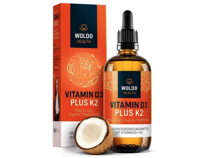 Prvotřídní kombinace vysoce koncentrovaných vitamínů D3 a K2. V pouhé jedné kapce z naší 50 ml lahvičky získáte 1000 I. E. vitamínu D3 a 20 μg vitamínu K2 MK7. 990 Kč
