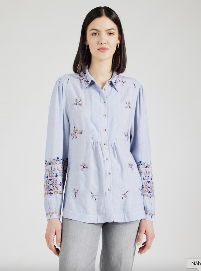 Halenka á la denim, White Stuff, Zalando, 2.649 Kč
Halenka á la denim, White Stuff, Zalando, 2.649 Kč