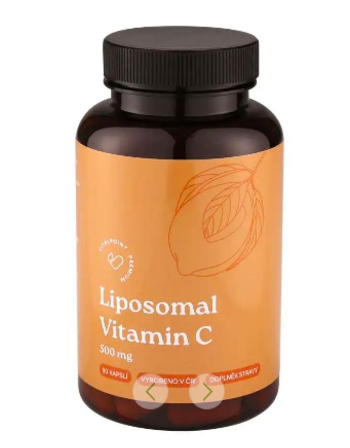Vitalpoint Premium Liposomal Vitamin C 500 mg 90 kapslí, 599 Kč
