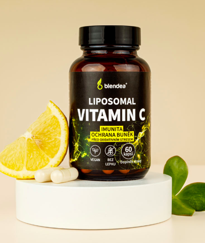 Lipozomální Vitamín C 60 kapslí, Blendea, 1196 Kč
