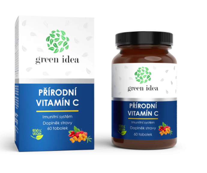 Vitamín C, Green Idea, 60 ks, 260 Kč
