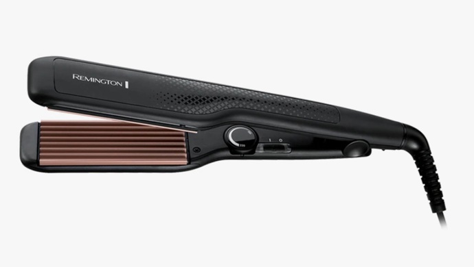 Krepovací žehlička na vlasy pro větší objem, Remington, 976 Kč

