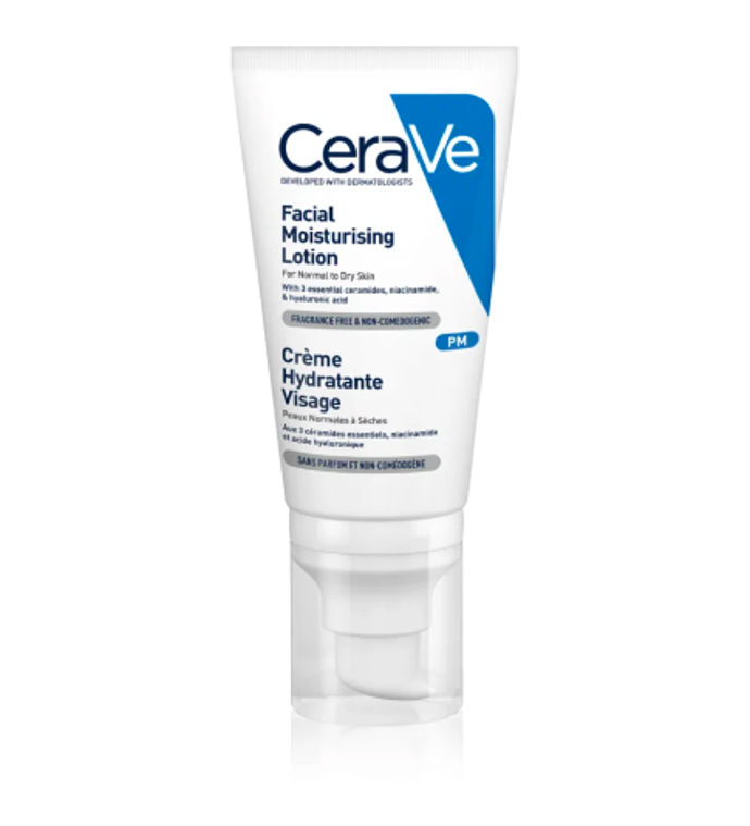 Večerní hydratační péče pro normální a suchou pleť, CeraVe, 442 Kč
Večerní hydratační péče pro normální a suchou pleť, CeraVe, 442 Kč
