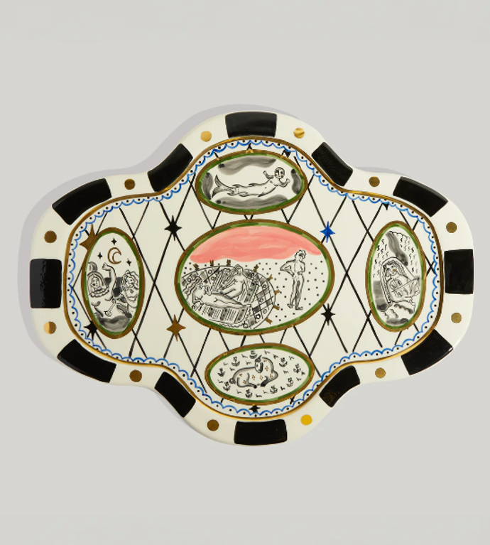 Velký talíř Mermaid’s platter, Gunia, 6500 Kč
