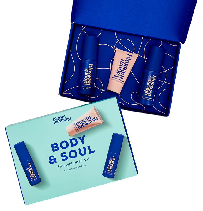 Wellness dárkový set Body and Soul, Bloom and Blossom, 745 Kč
