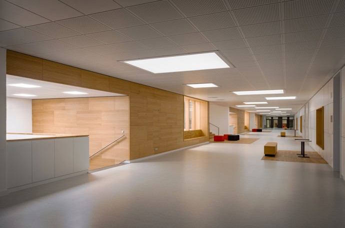 Rekonstrukce a modernizace budov A5 a A6 na VUT Brno je hotová! Nové interiéry nabízejí komfortní a variabilní prostředí pro studenty i pedagogy. Aula, učebny, studovny a respiria byly navrženy s důrazem na design i funkčnost. Podívejte se na výsledek této ambiciózní proměny!
